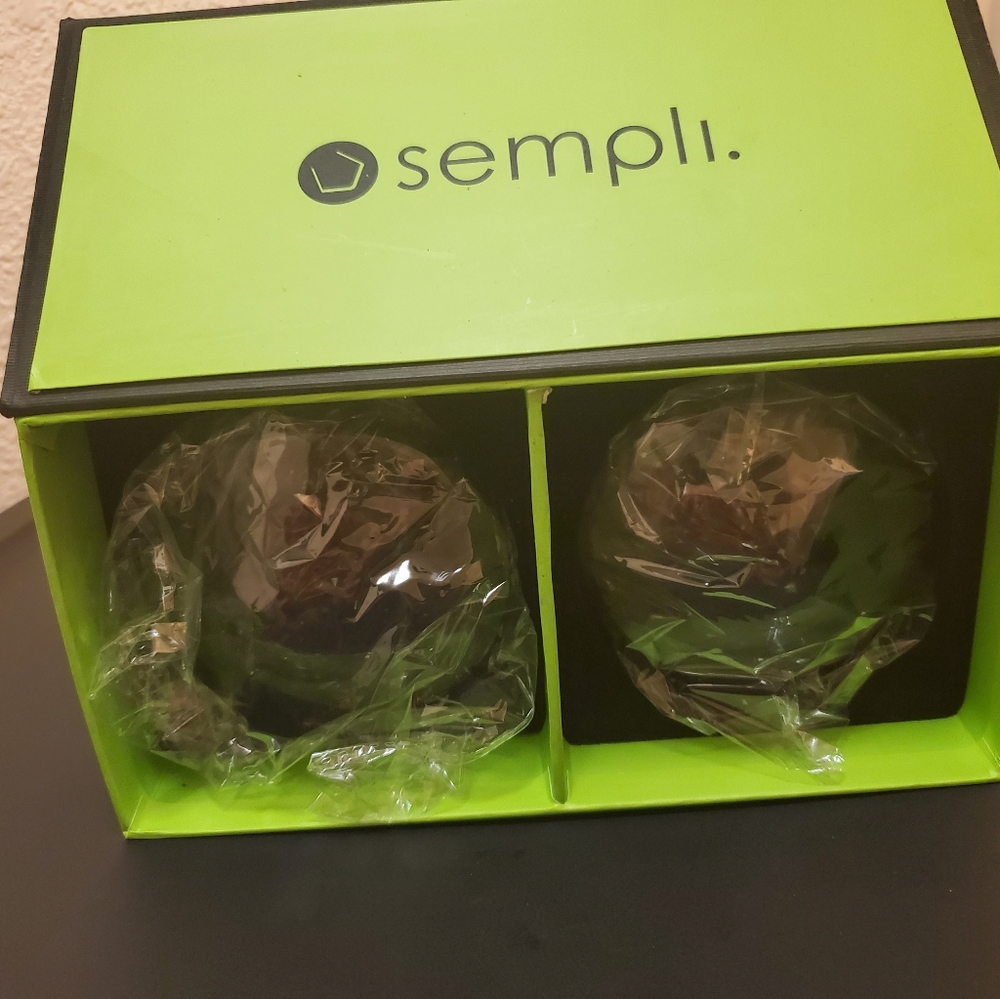 Sempli cupa-vino clear wine glasses set of 2